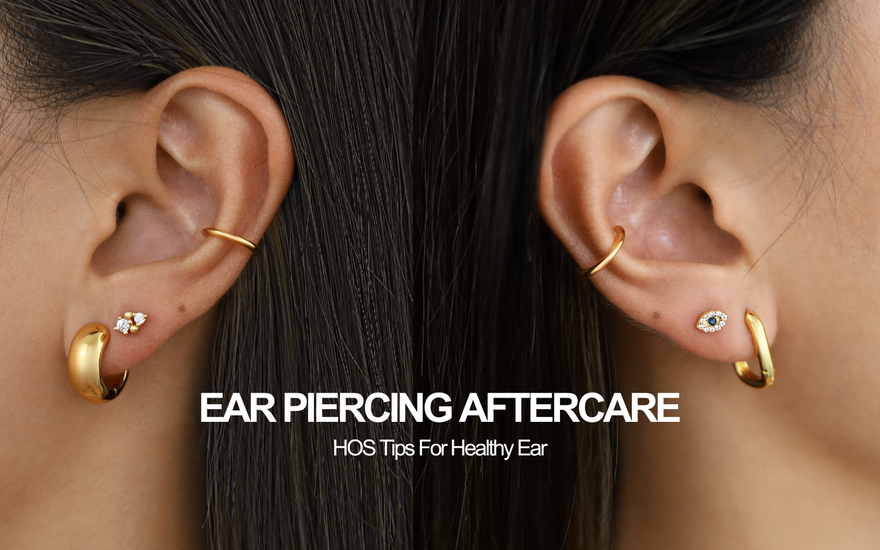 Ear Piercing Aftercare: HOS Tips For Healthy Ear