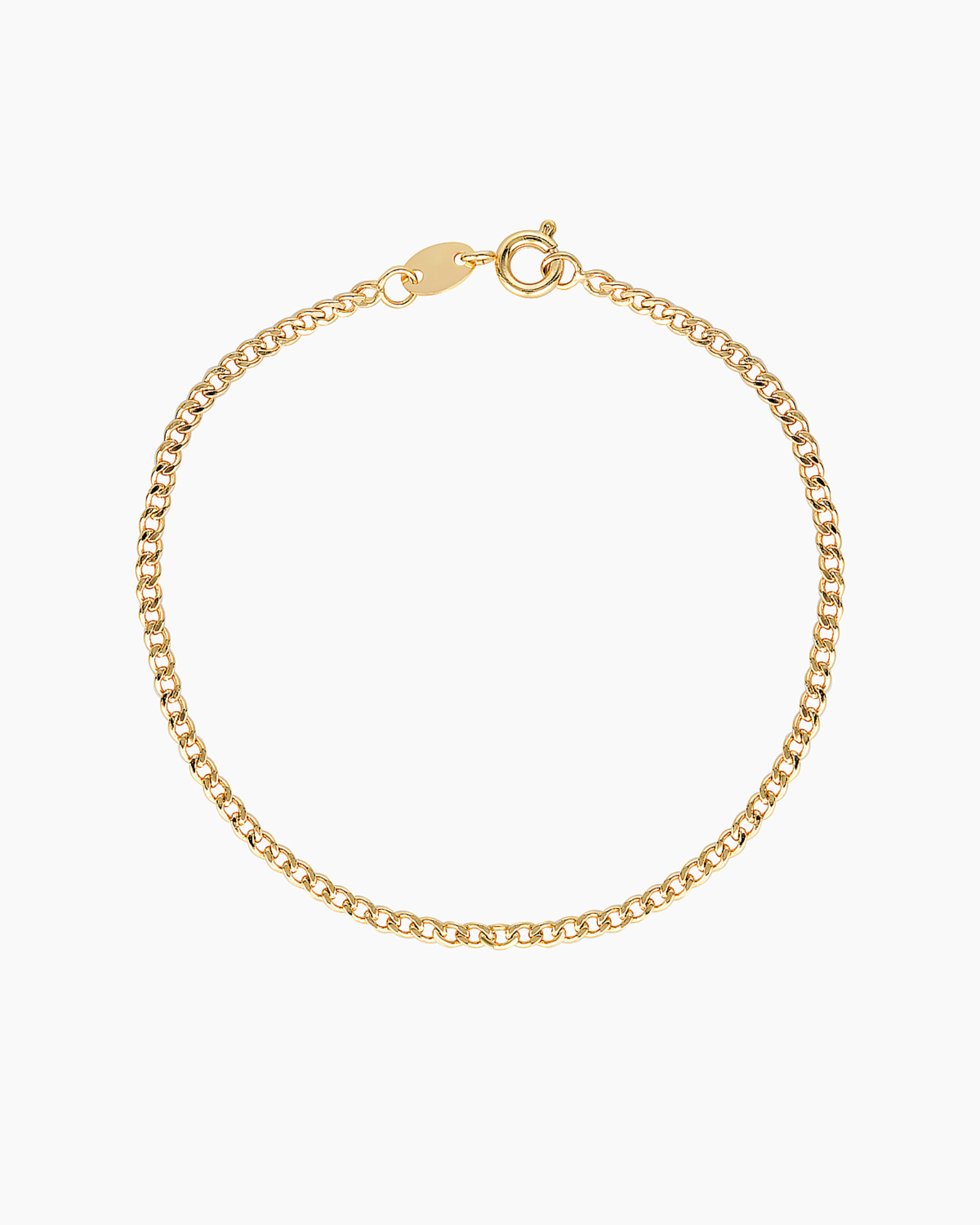 DAINTY CURB ANKLET
