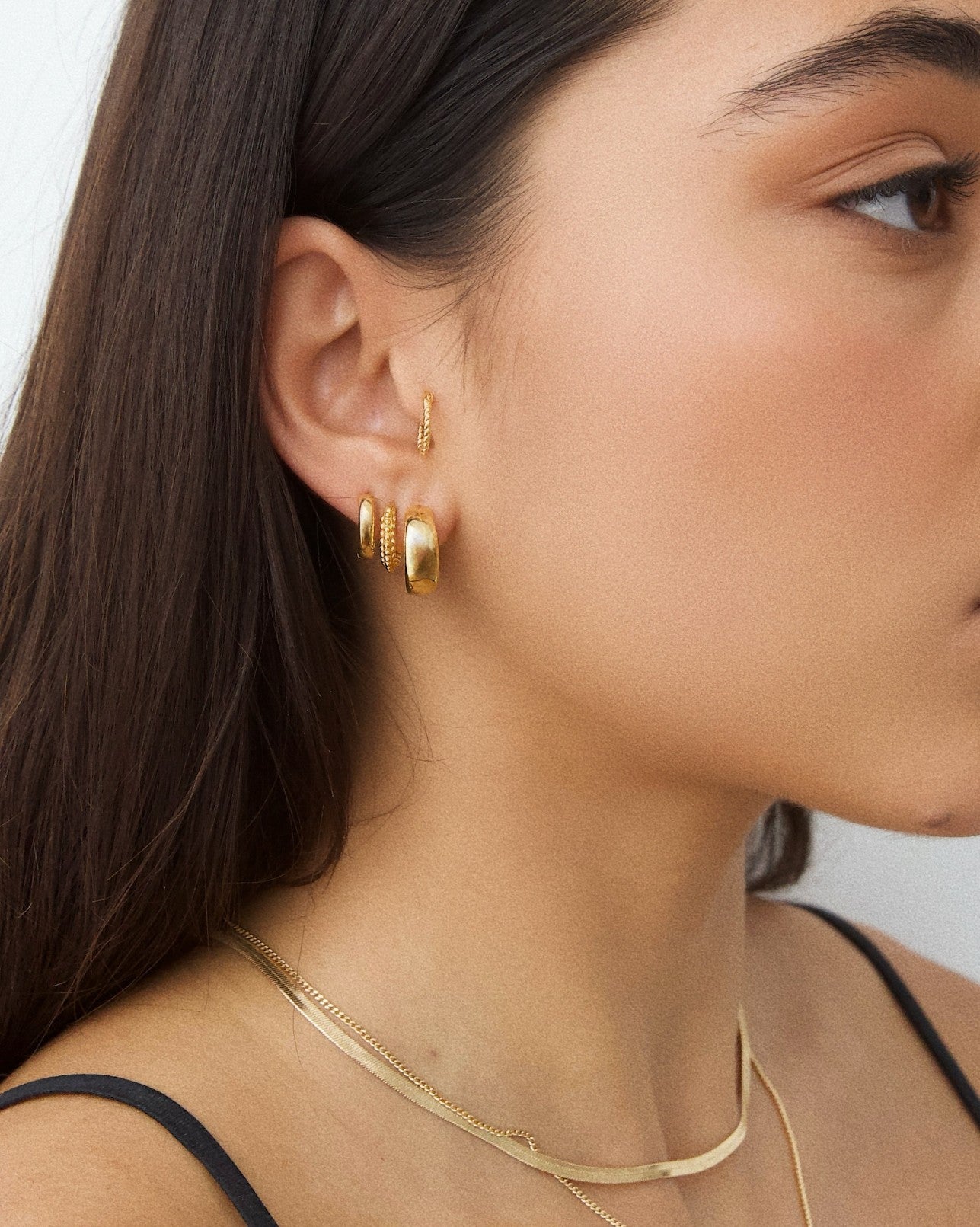 IMPERFECT BIANCA HOOPS