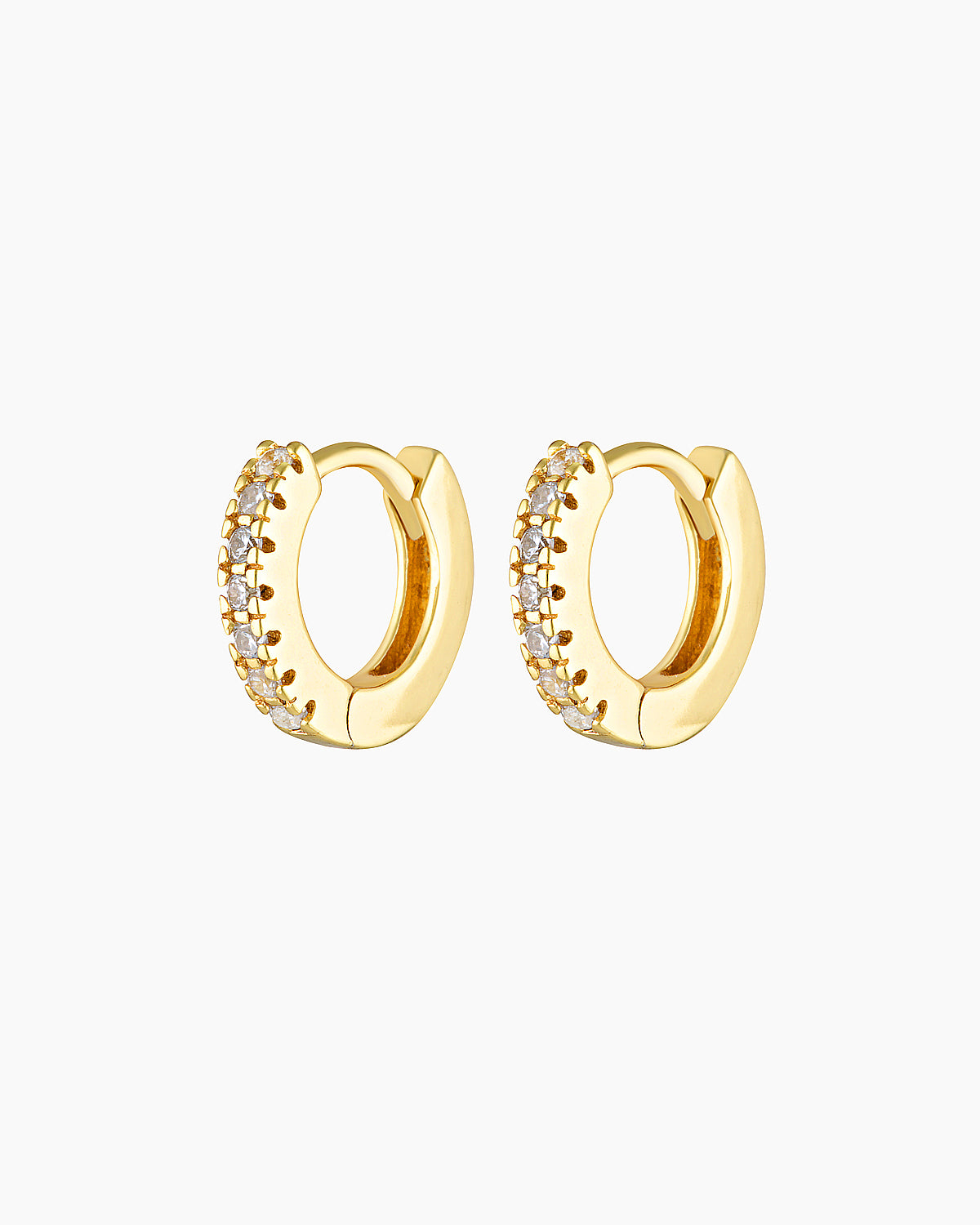 LUCY CRYSTAL HOOPS